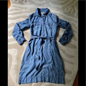 Banana Republic chambray dress